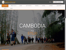 Tablet Screenshot of indochinaexploretours.com